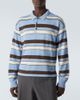 JW Anderson JW Anderson Striped cotton and wool-blend polo shirt - 3