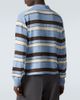 JW Anderson JW Anderson Striped cotton and wool-blend polo shirt - 4