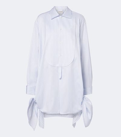 JW Anderson JW Anderson Striped cotton twill shirt dress