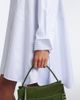 JW Anderson JW Anderson Striped cotton twill shirt dress - 4