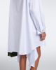 JW Anderson JW Anderson Striped cotton twill shirt dress - 5