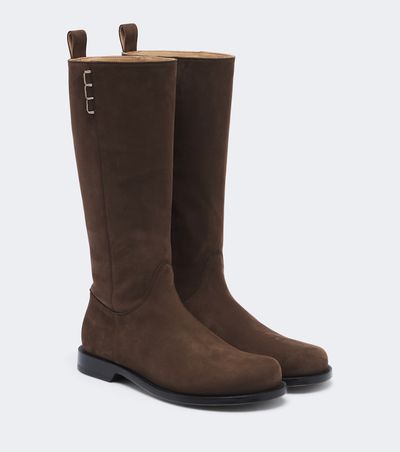 JW Anderson JW Anderson Suede knee-high boots