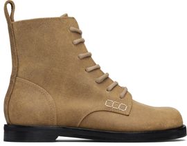 JW Anderson JW Anderson Tan Loafer Boots