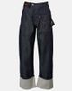 JW Anderson JW Anderson Twisted embroidered straight jeans - 1