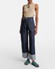 JW Anderson JW Anderson Twisted embroidered straight jeans - 7
