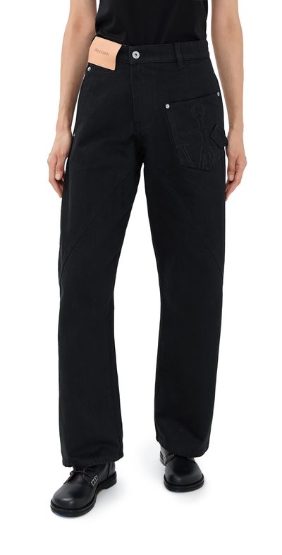 JW Anderson JW Anderson Twisted Workwear Jeans Light Blue 24