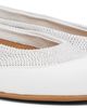 JW Anderson JW Anderson White Crystal Ballerina Flats - 4