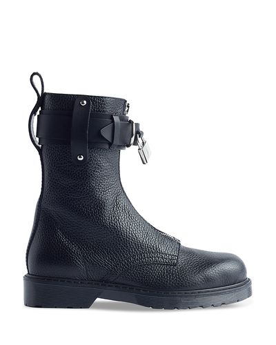 Jw Anderson Jw Anderson Women's Ca Punk Lock Combat Ankle Boots