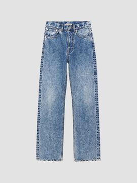 JW Anderson JW Anderson Women's Mid-Rise Straight Jeans