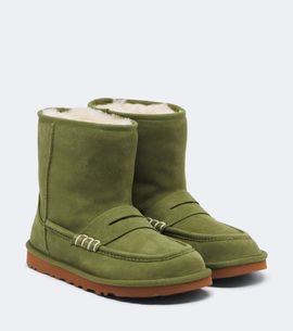 JW Anderson JW Anderson x UGG shearling-lined suede ankle boots