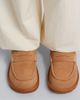 JW Anderson JW Anderson x UGG shearling-lined suede mules - 3