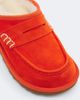 JW Anderson JW Anderson x UGG shearling-lined suede slip-on shoes - 6