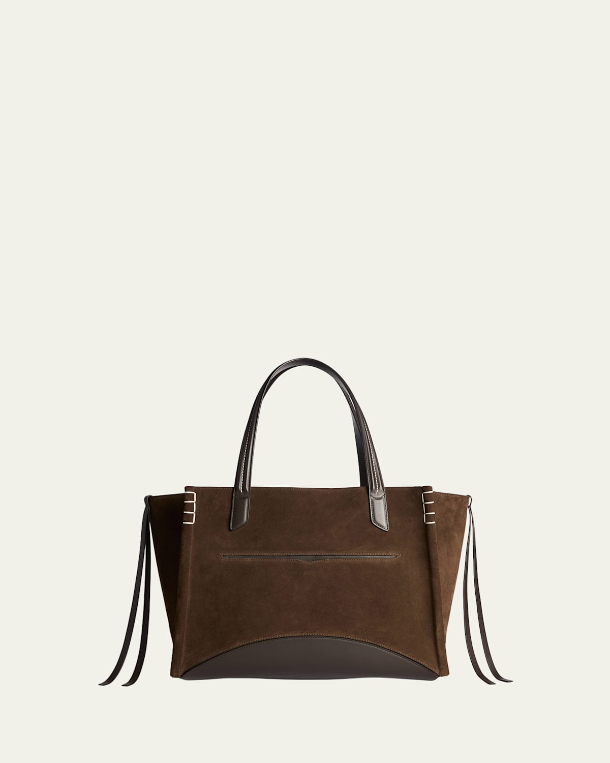 JW Anderson Loafer Cabas Suede & Leather Shoulder Bag