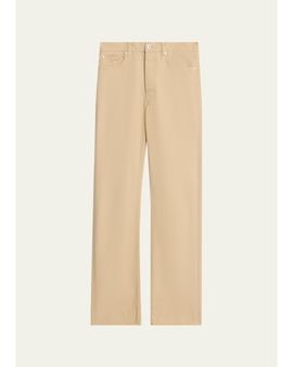 JW Anderson Mid-Rise Straight-Leg Jeans