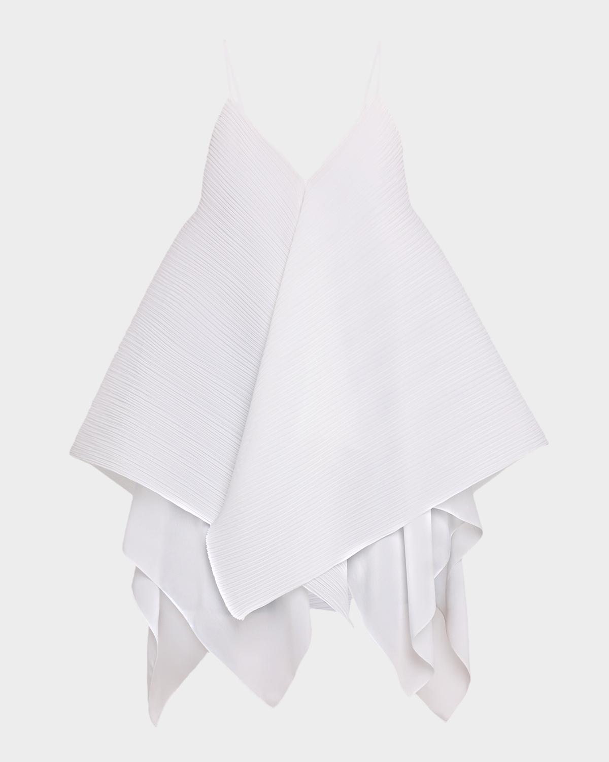 JW Anderson Pleated Layered Handkerchief Tank Top