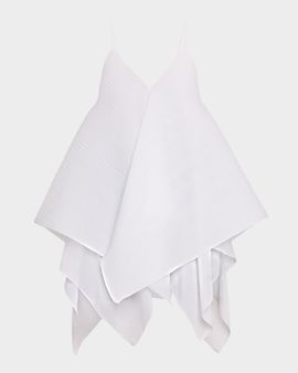 JW Anderson Pleated Layered Handkerchief Tank Top