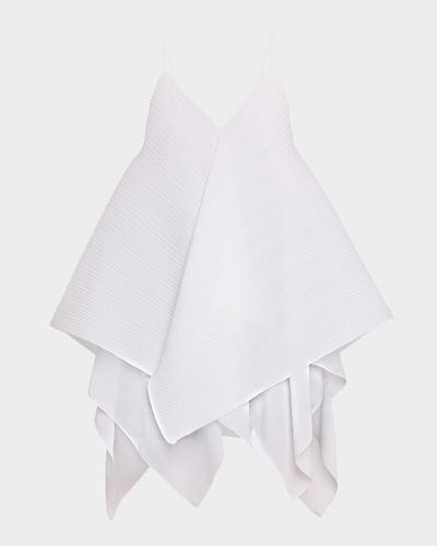 JW Anderson Pleated Layered Handkerchief Tank Top