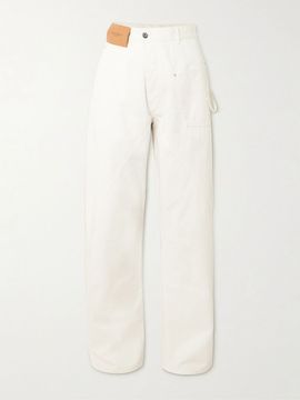 JW ANDERSON Twisted paneled high-rise jeans