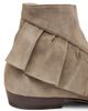 JW Anderson Women's 25MM Ruffled Suede Ankle Boots - 5