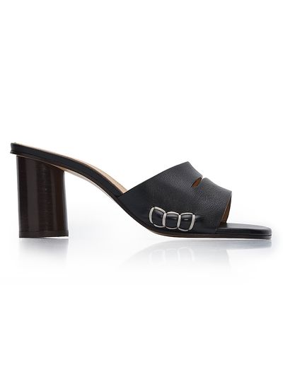 JW Anderson Women's 70MM Loafer Leather Mules