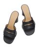 JW Anderson Women's 70MM Loafer Leather Mules - 4