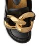 JW Anderson Women's Chain Leather Loafer Mules - 4