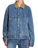 JW Anderson Women's Corduroy-Collar Denim Jacket - 3