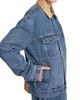 JW Anderson Women's Corduroy-Collar Denim Jacket - 6