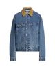 JW Anderson Women's Corduroy-Collar Denim Jacket - 7
