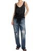 JW Anderson Women's Front-Knot Silk Top - 2