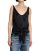 JW Anderson Women's Front-Knot Silk Top - 3