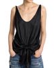 JW Anderson Women's Front-Knot Silk Top - 6