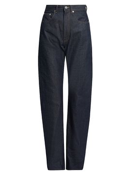 JW Anderson Women's High-Rise Straight-Leg Jeans