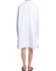 JW Anderson Women's Knotted-Hem Striped-Cotton Shirtdress - 5