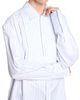 JW Anderson Women's Knotted-Hem Striped-Cotton Shirtdress - 6