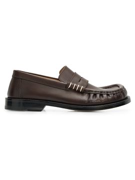 JW Anderson Women's Leather Penny Loafers