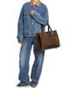 JW Anderson Women's Loafer Suede Tote Bag - 2