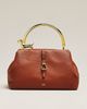 JW PEI Bruna Dachshund Metal Top Handle Satchel - 1