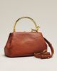 JW PEI Bruna Dachshund Metal Top Handle Satchel - 2