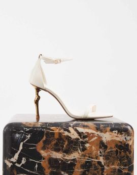 JW PEI JW Pei Alivia Double Strap Sandals - White