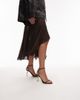 JW PEI JW PEI Alivia heeled sandals with gold-tone metal heels in brown - 3
