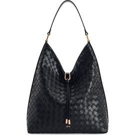 JW PEI JW PEI Aria Woven Faux Leather Shoulder Bag