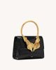 JW PEI JW PEI Astrid Lili top handle bag in black and gold - 2