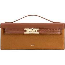 JW PEI JW PEI Bria Faux Suede Top Handle Bag