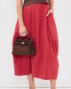 JW PEI JW PEI Carmen Faux Suede Top Handle Bag Dark Brown One - 4