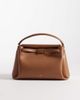 JW PEI JW PEI Carmen top handle bag in brown - 1
