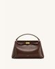 JW PEI JW PEI Carmen top handle bag in reddish brown - 1