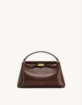 JW PEI JW PEI Carmen top handle bag in reddish brown