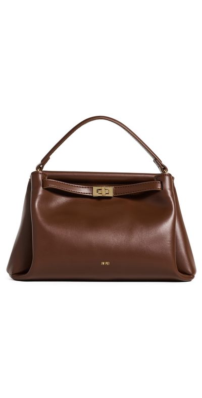 JW PEI JW PEI Carmen Top Handle Bag Reddish Brown One