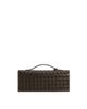JW PEI JW PEI Celeste clutch bag in brown weave - 4